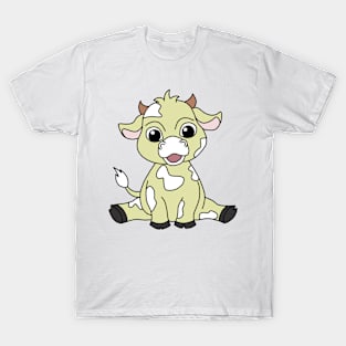 Yellow cow T-Shirt